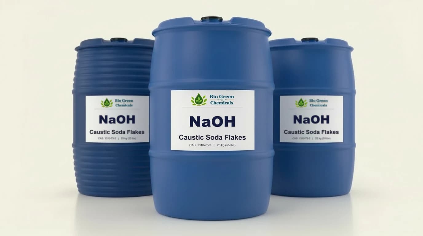 Caustic Soda Flakes – Acids & salts product from Bio Green Chem