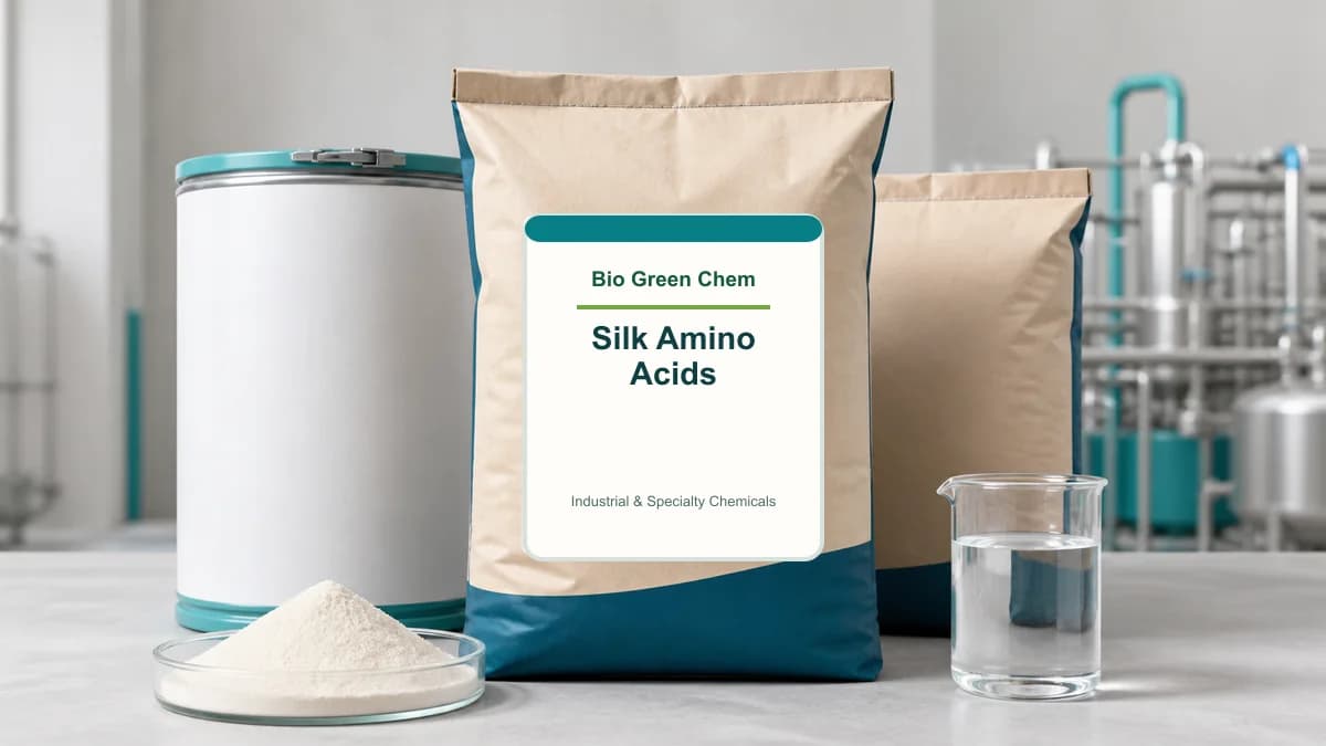 Silk Amino Acids – Specialty chemicals product from Bio Green Chem