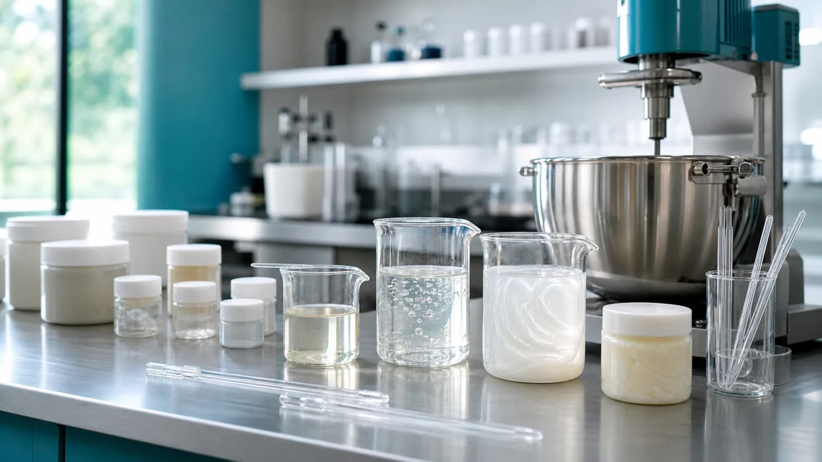 Glycol and formulation quality-control laboratory