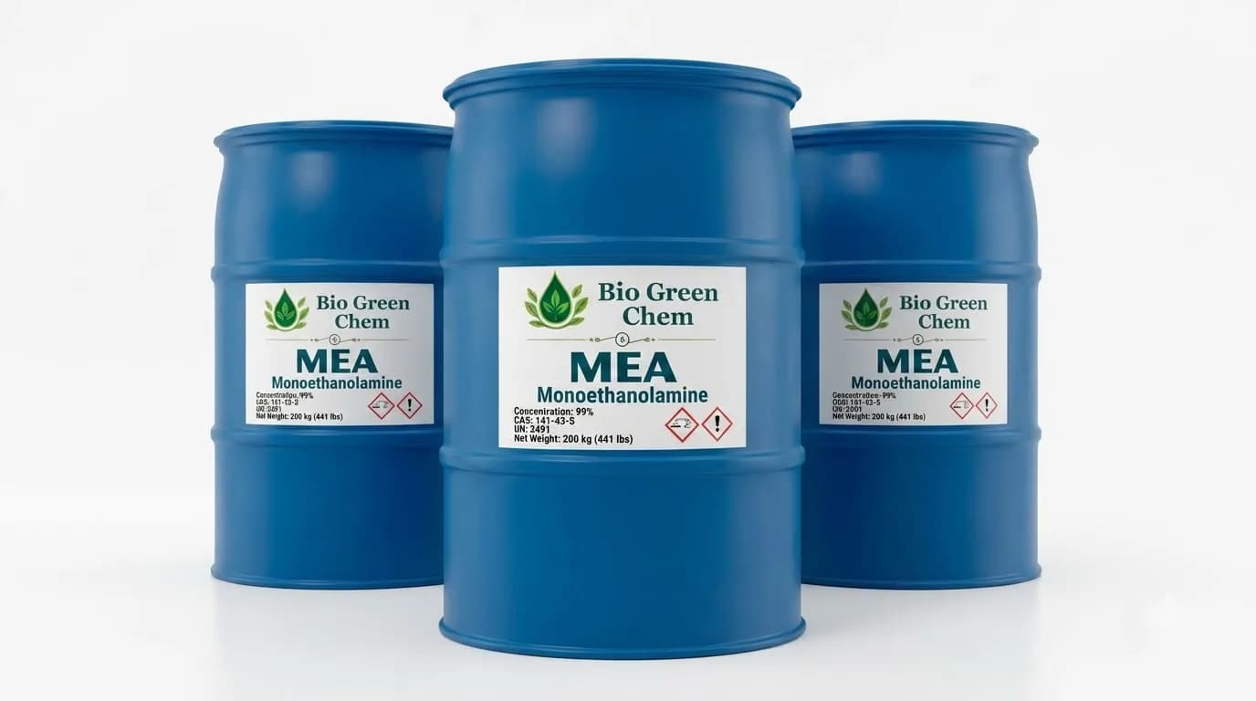 MEA - Monoethanolamine – Glycols & alcohols product from Bio Green Chem