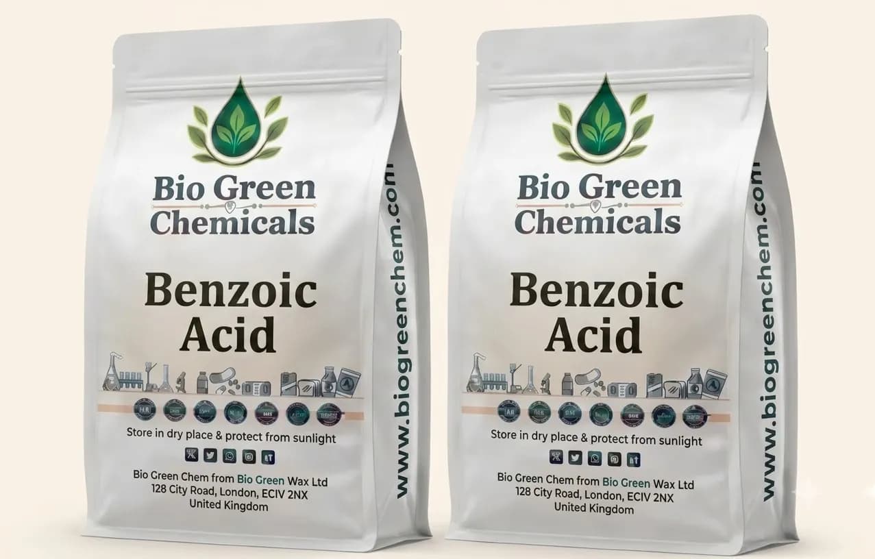 Benzoic Acid – Acids & salts product from Bio Green Chem