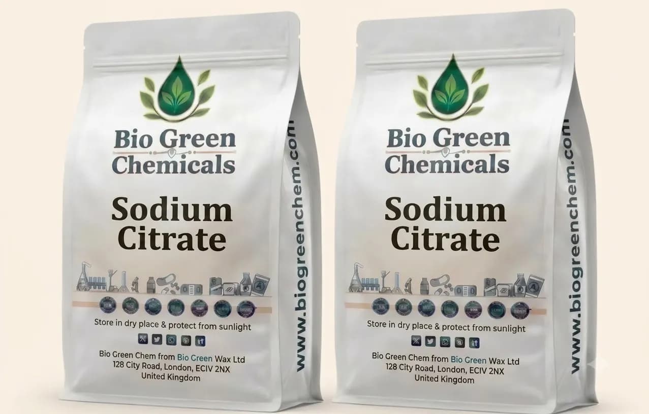 Sodium Citrate – Acids & salts product from Bio Green Chem