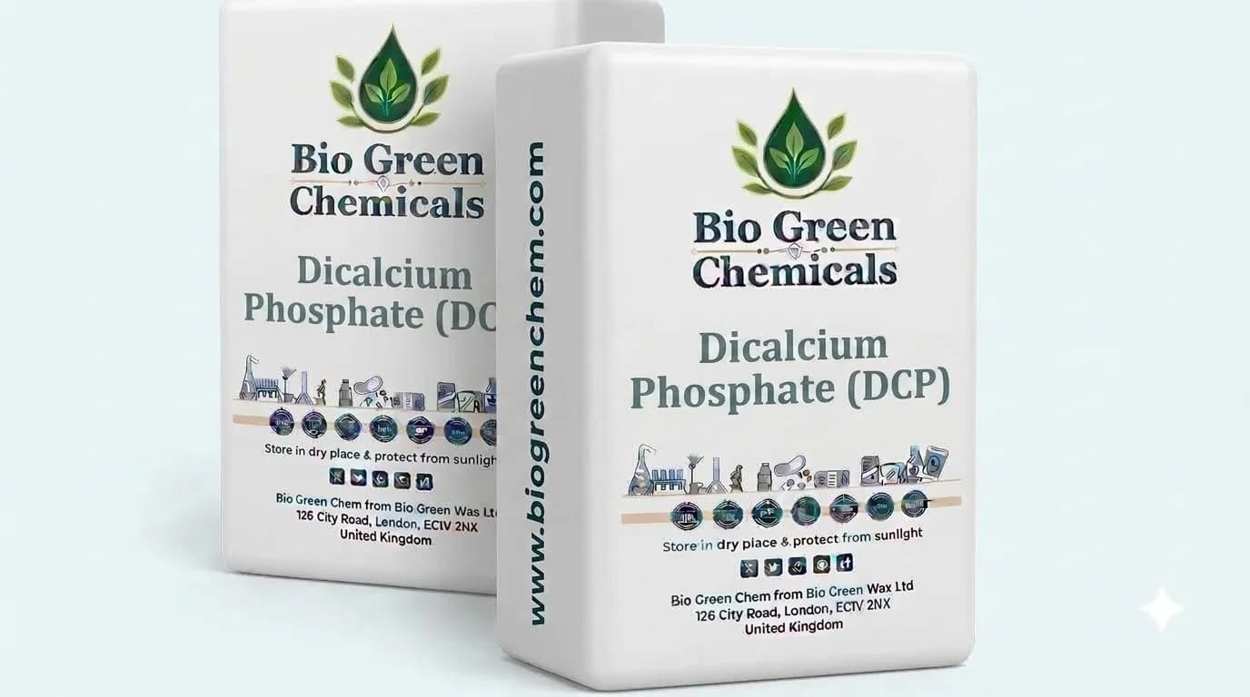 Dicalcium Phosphate (DCP) – Phosphates product from Bio Green Chem