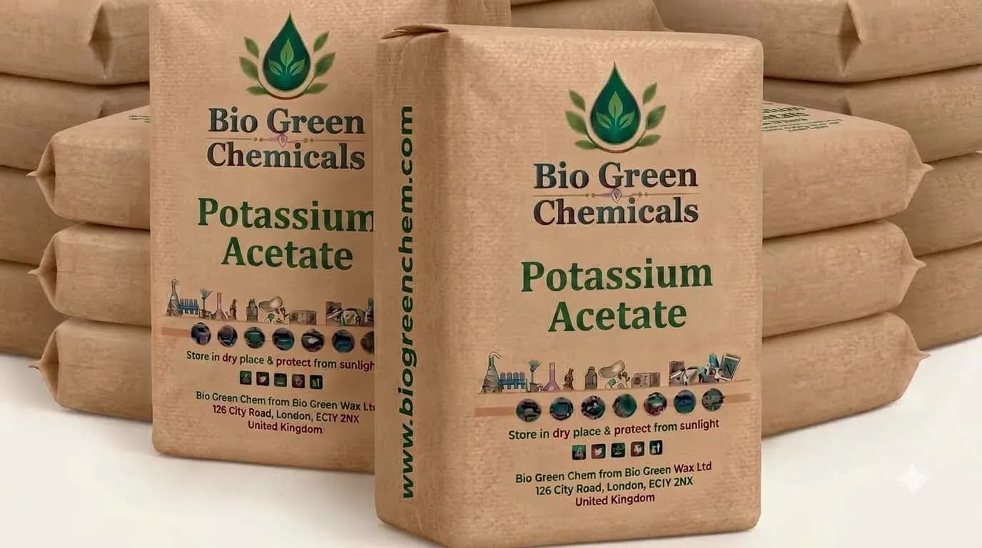 Potassium Acetate – Acids & salts product from Bio Green Chem
