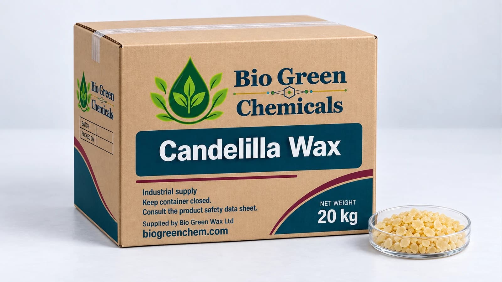 Cera de candelilla – Cosmetic & Personal Care product from Bio Green Chem
