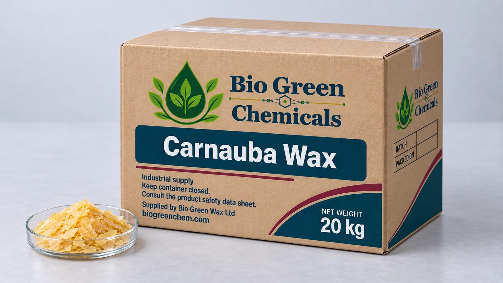 Cera de carnauba – Cosmetic & Personal Care product from Bio Green Chem