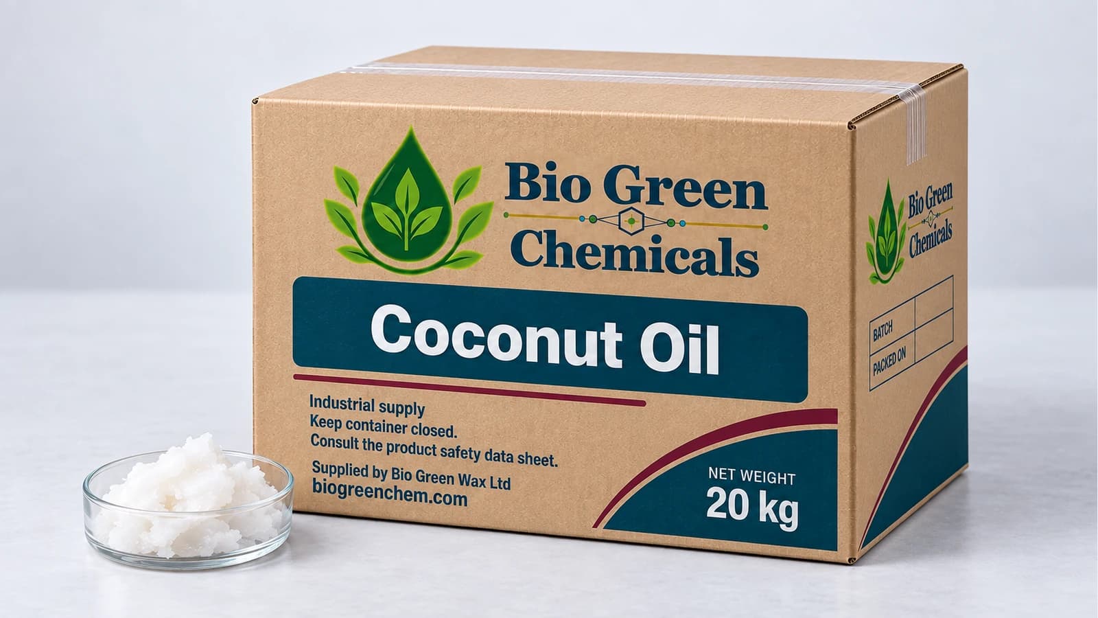 Aceite de coco – Cosmetic & Personal Care product from Bio Green Chem