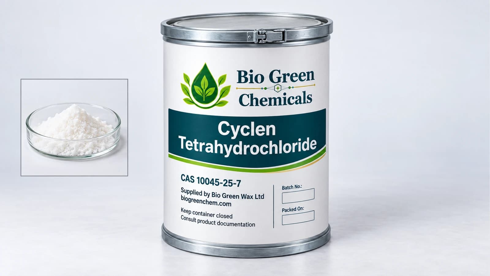 Cyclen Tetrahydrochloride – Pharmaceutical intermediates product from Bio Green Chem