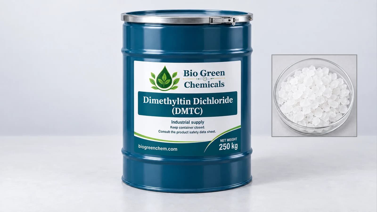 Dicloruro de dimetilestaño (DMTC) – Specialty chemicals product from Bio Green Chem