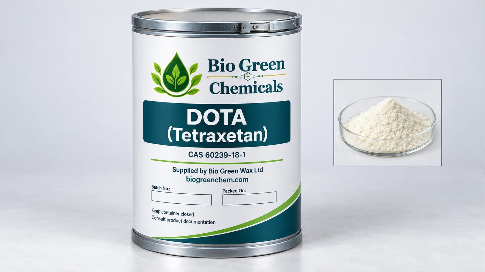 DOTA (Tetraxetan) – Pharmaceutical intermediates product from Bio Green Chem