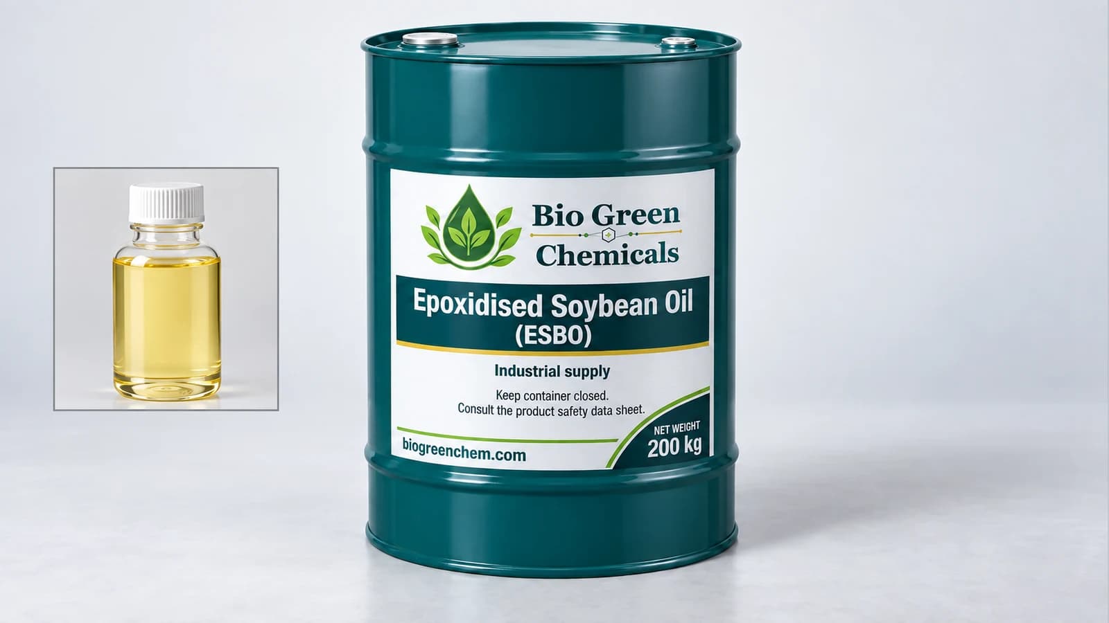 Aceite de soja epoxidado (ESBO) – Specialty chemicals product from Bio Green Chem