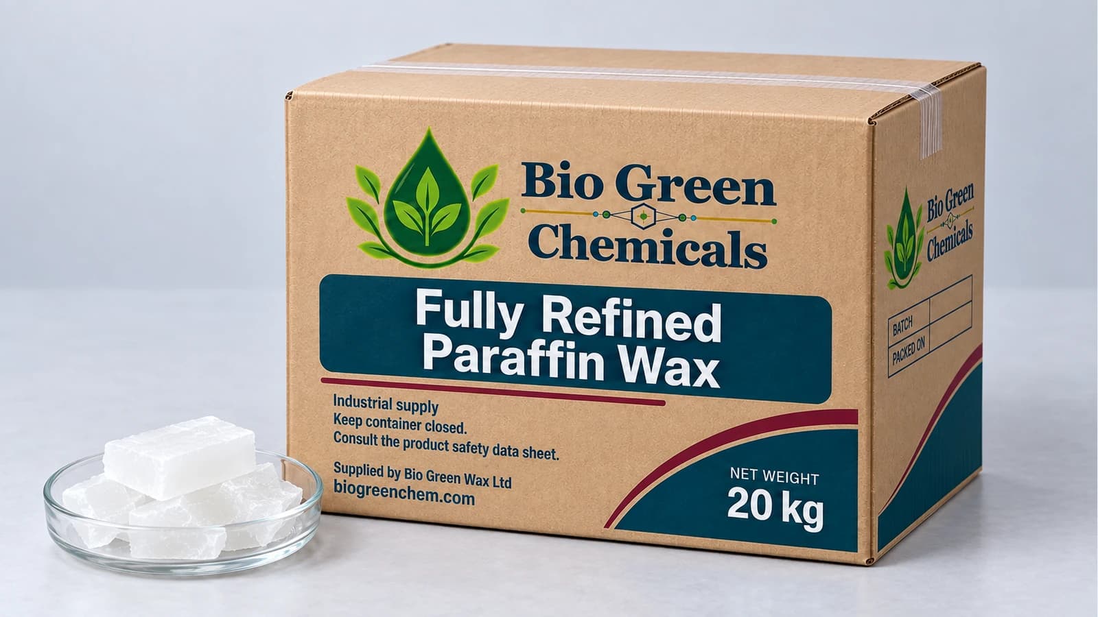 Parafina Totalmente Refinada – Cosmetic & Personal Care product from Bio Green Chem