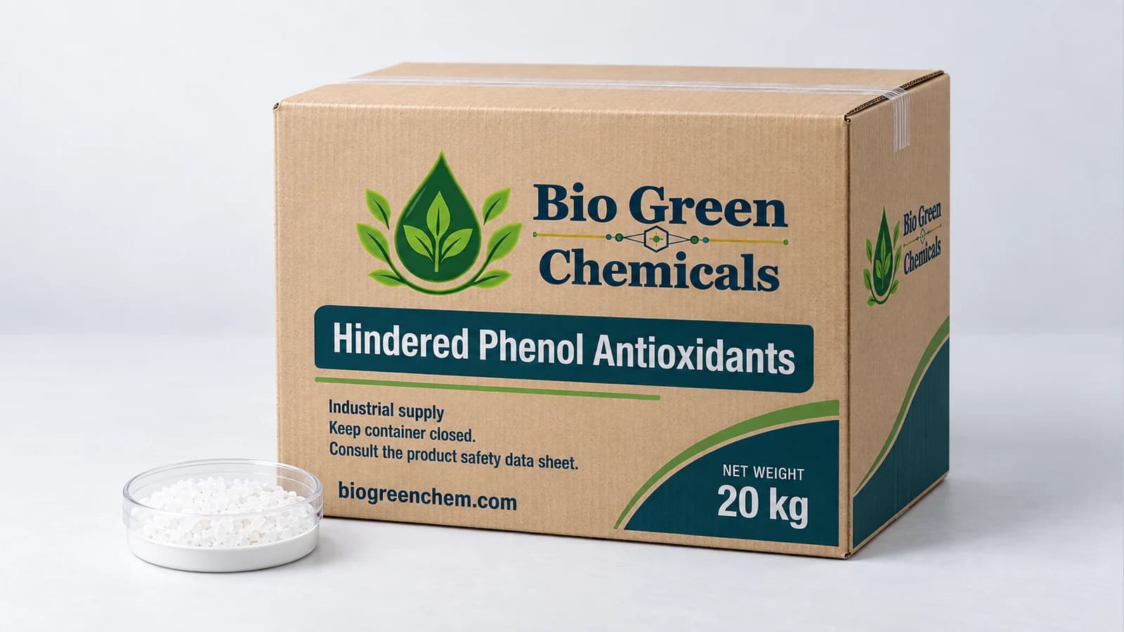 Antioxidantes fenólicos impedidos – Specialty chemicals product from Bio Green Chem