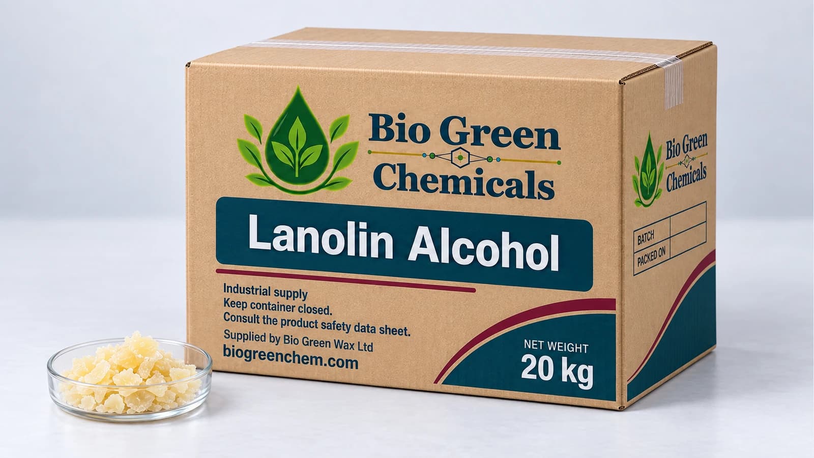 Alcohol de Lanolina – Cosmetic & Personal Care product from Bio Green Chem