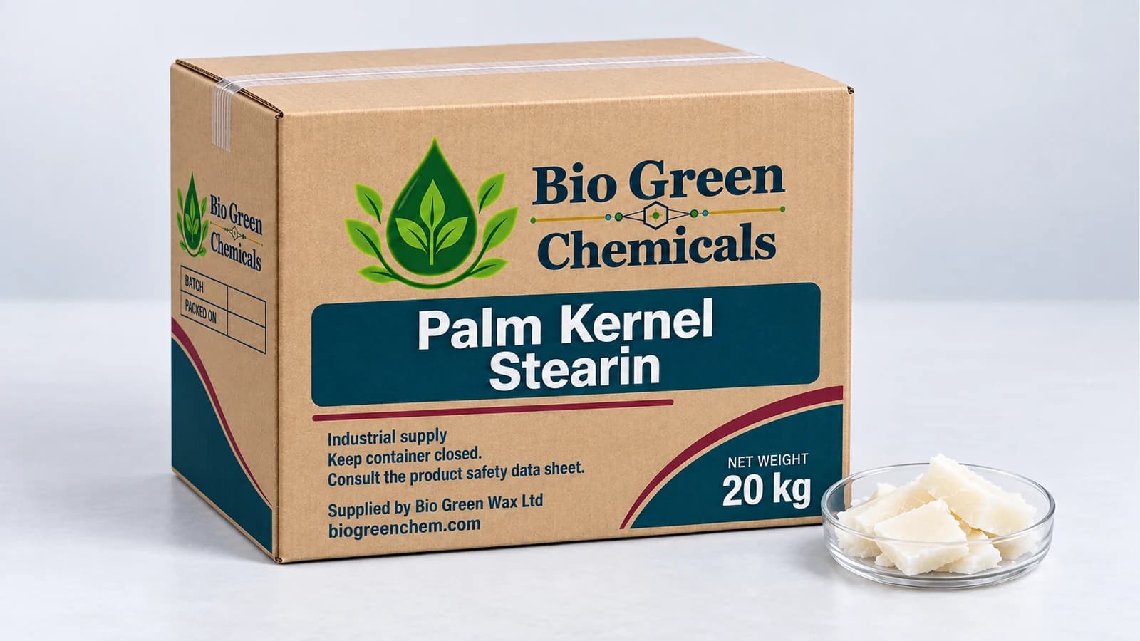 Estearina de Palmiste – Cosmetic & Personal Care product from Bio Green Chem