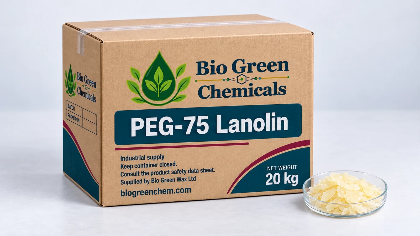 PEG-75 Lanolin – Cosmetic & Personal Care product from Bio Green Chem