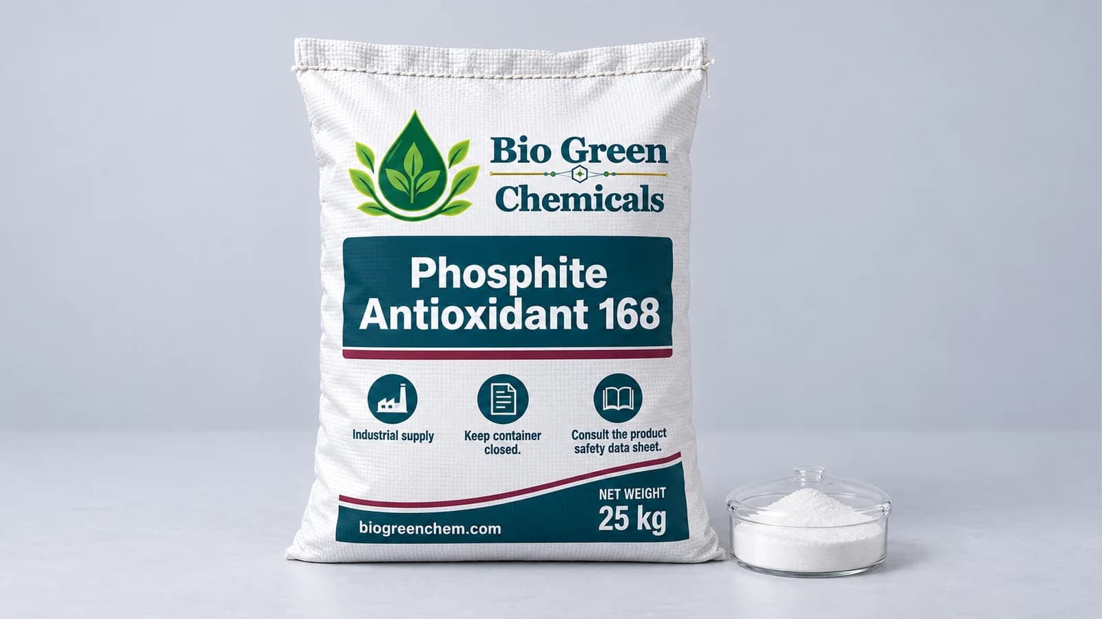 Antioxidante fosfito 168 – Specialty chemicals product from Bio Green Chem