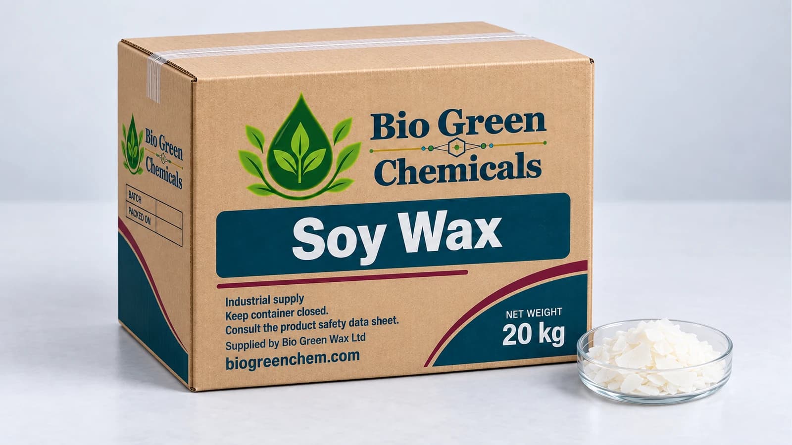 Cera de soja – Cosmetic & Personal Care product from Bio Green Chem