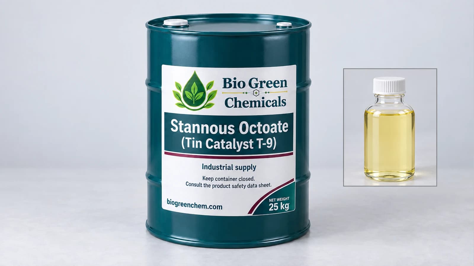 Octoato estannoso (catalizador de estaño T-9) – Specialty chemicals product from Bio Green Chem