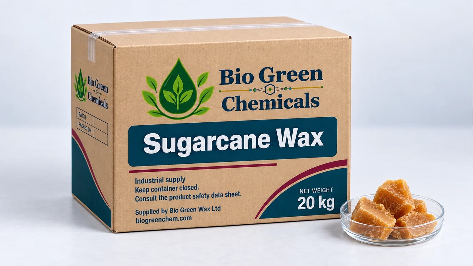 Cera de caña de azúcar – Cosmetic & Personal Care product from Bio Green Chem