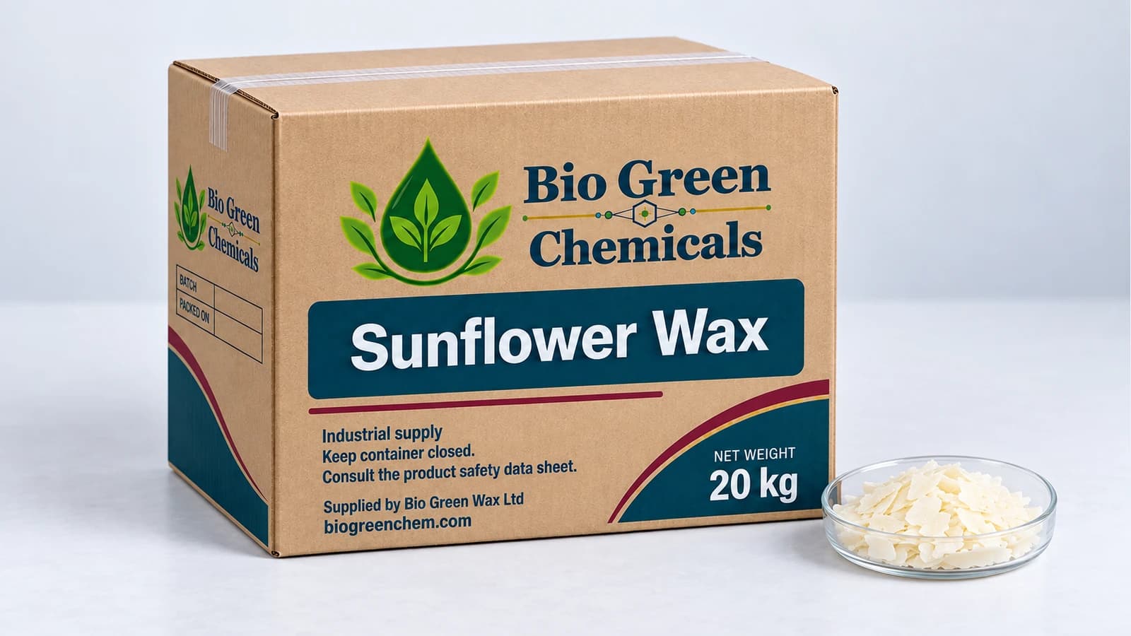 Cera de girasol – Cosmetic & Personal Care product from Bio Green Chem