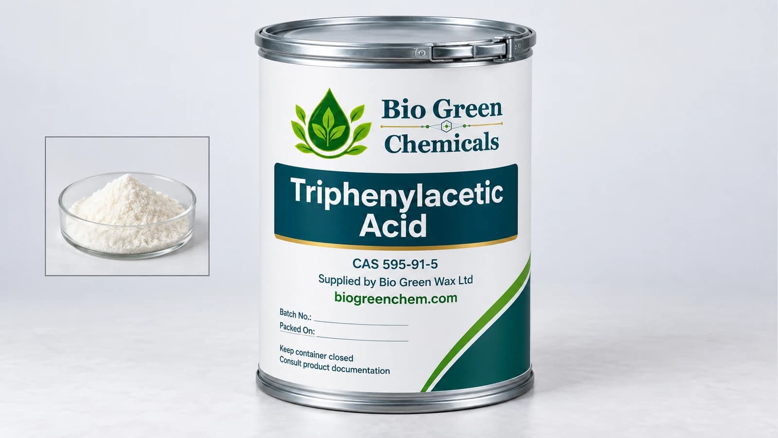 Triphenylacetic Acid – Pharmaceutical intermediates product from Bio Green Chem