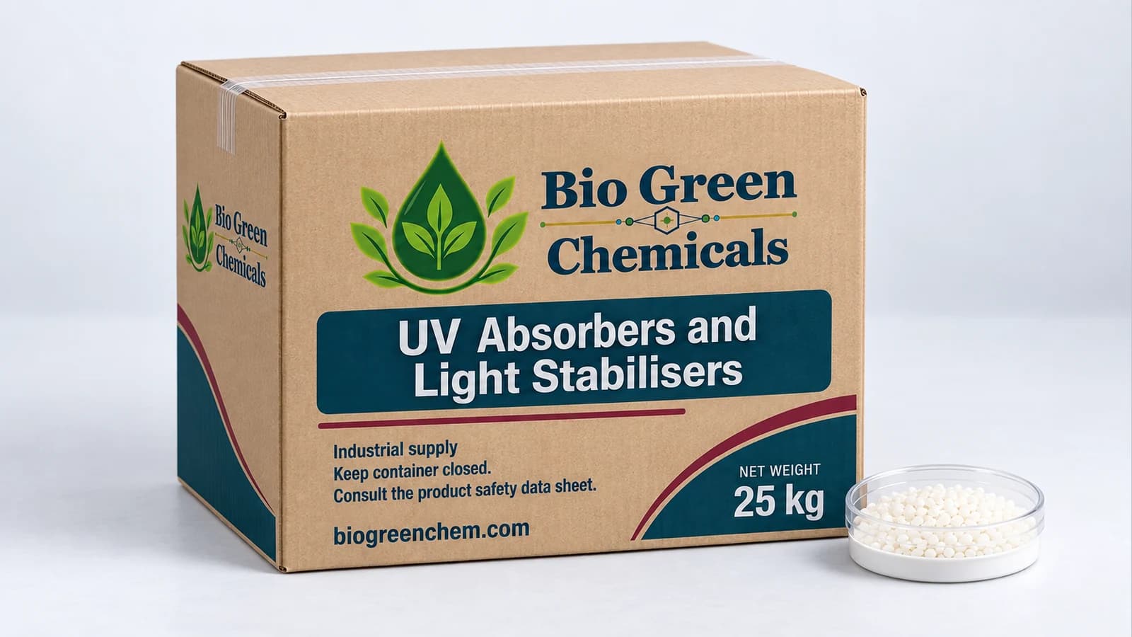 Absorbedores UV y estabilizadores a la luz – Specialty chemicals product from Bio Green Chem