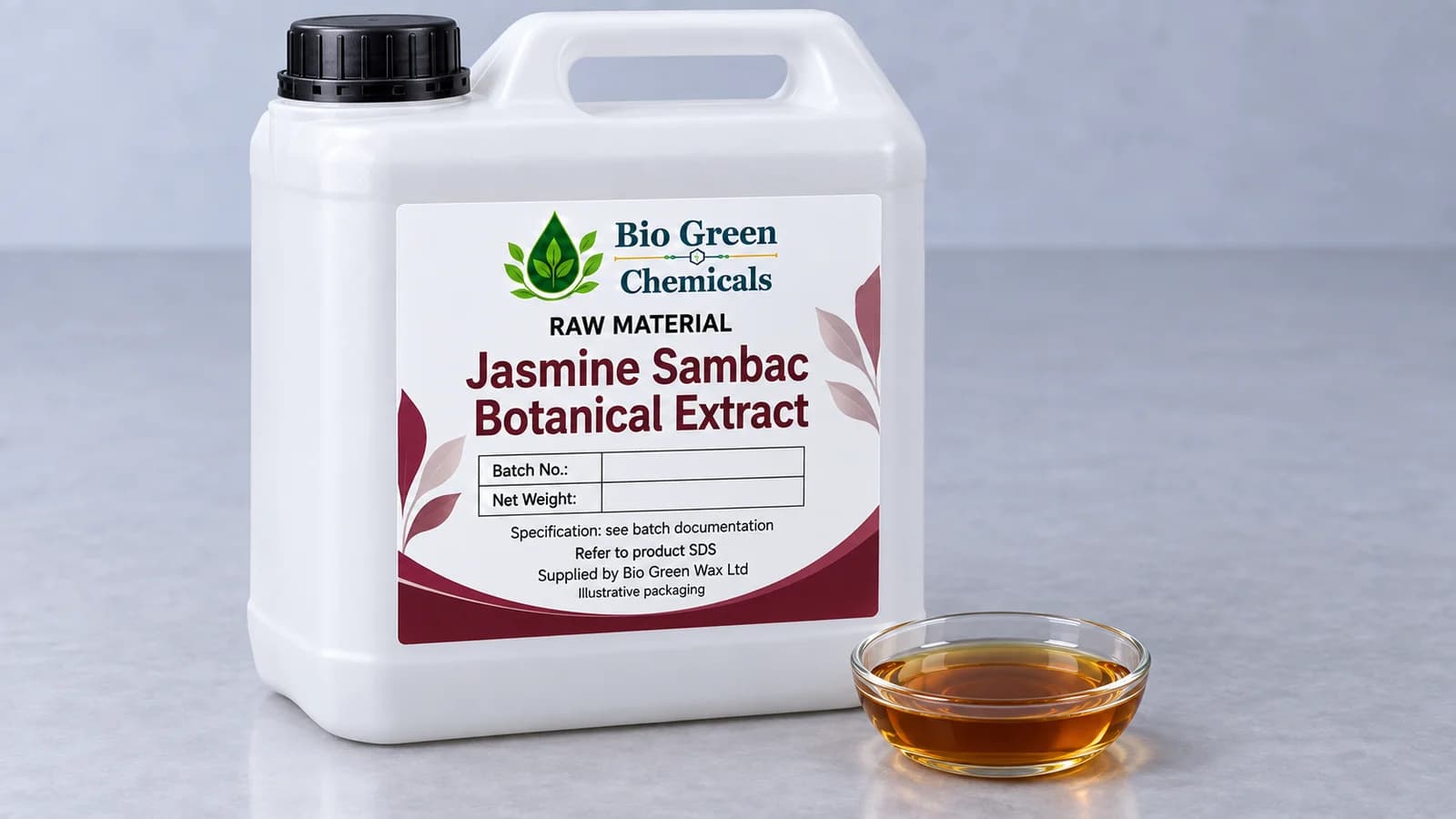 Jasmine Sambac Botanical Extract – Cosmetic & Personal Care product from Bio Green Chem