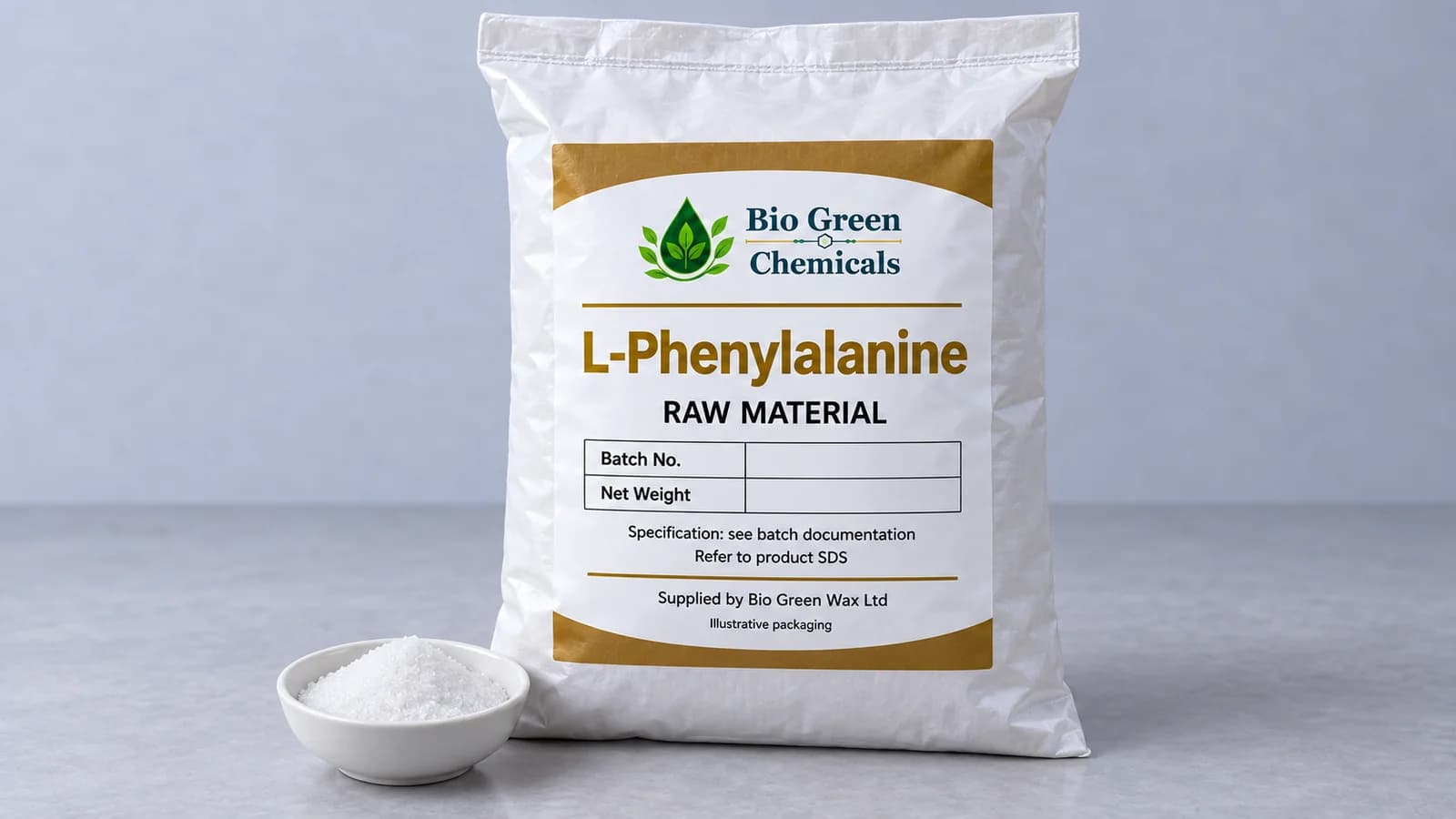 L-Phenylalanine – Specialty chemicals product from Bio Green Chem