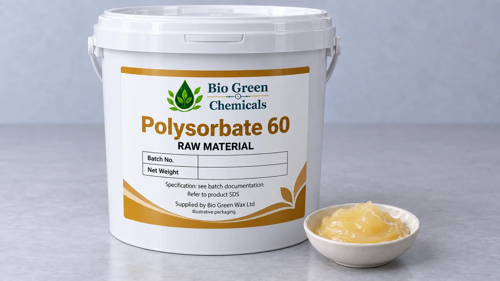 Polysorbate 60 – Cosmetic & Personal Care product from Bio Green Chem