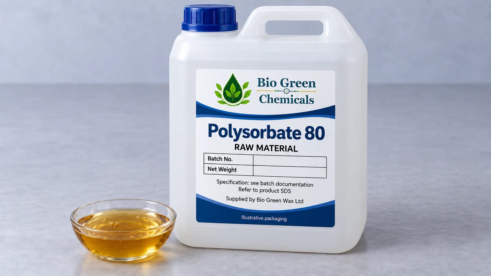 Polysorbate 80 – Cosmetic & Personal Care product from Bio Green Chem