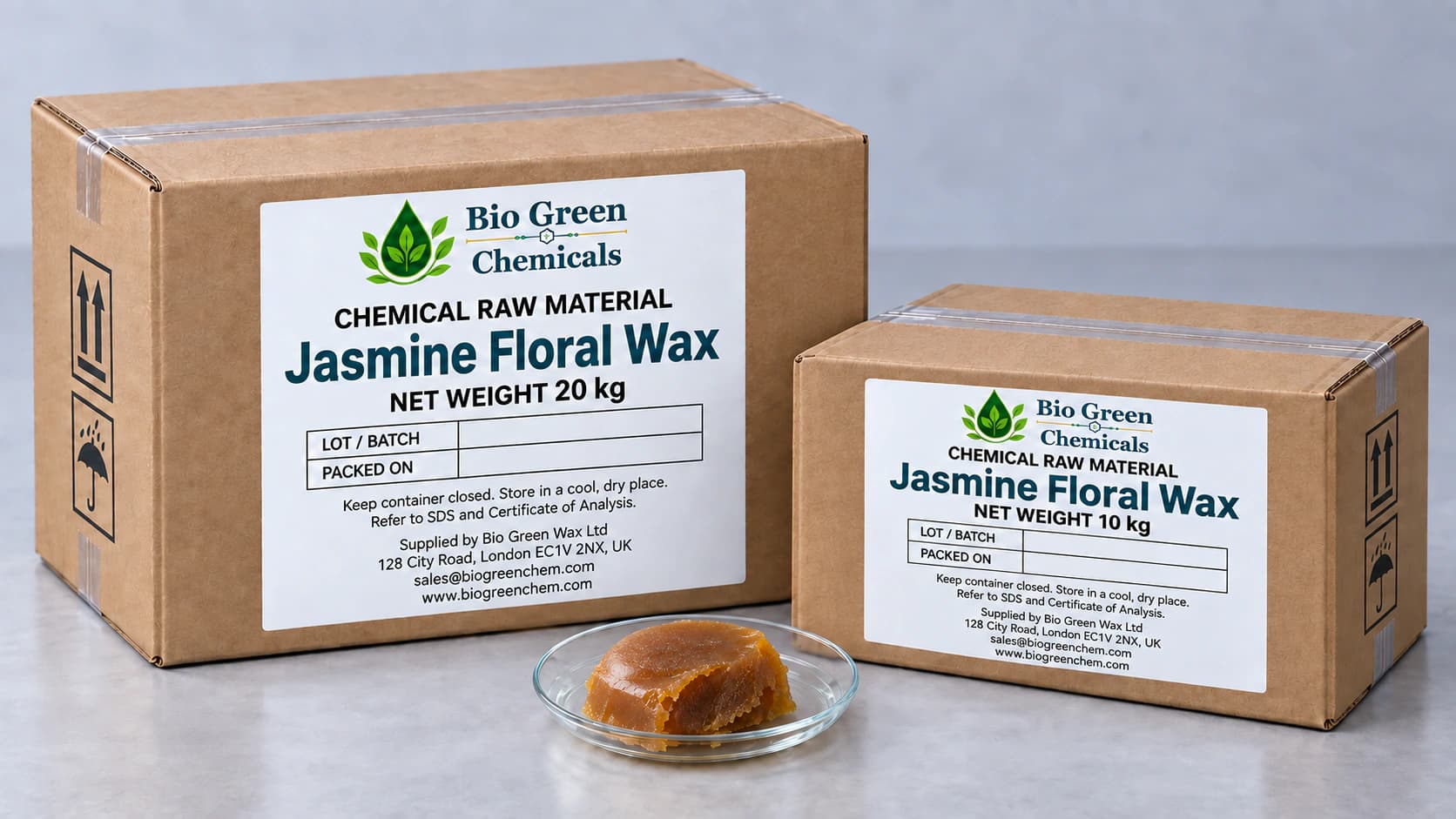 Jasmine Floral Wax – Cosmetic & Personal Care product from Bio Green Chem