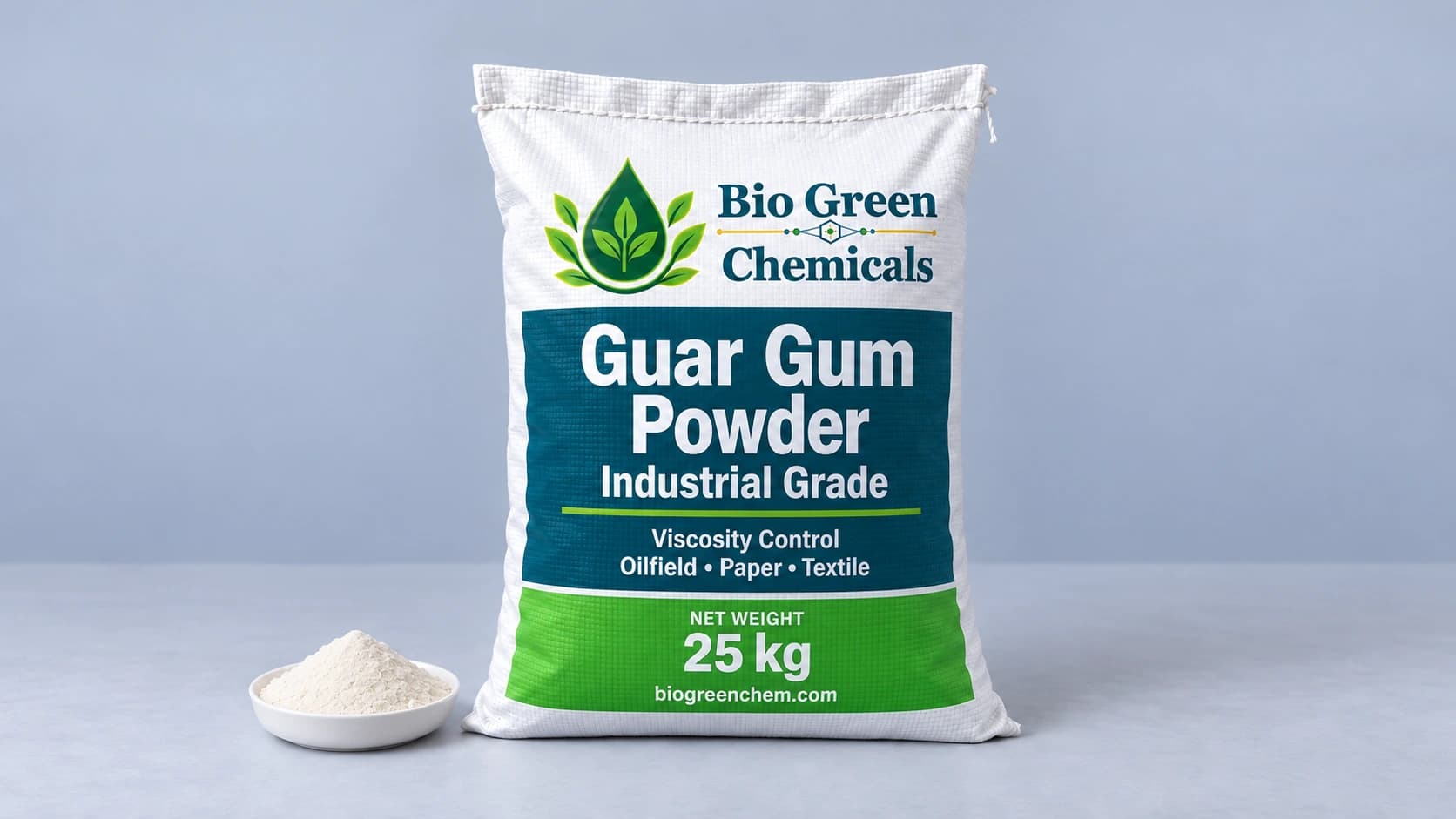 Guar Gum Powder Industrial Grade – Specialty chemicals product from Bio Green Chem