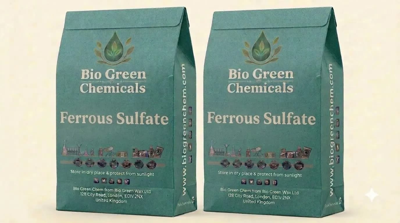 Ferrous Sulfate – Sulfates & sulfites product from Bio Green Chem