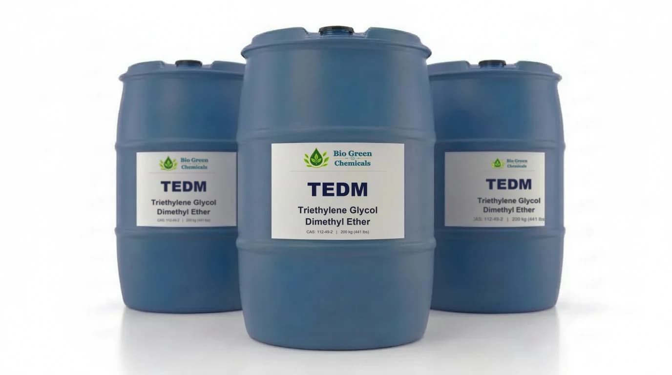 TEDM - Triethylene Glycol Dimethyl Ether – Solvents product from Bio Green Chem