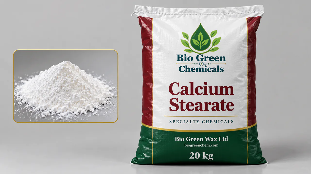 Calcium Stearate – Specialty chemicals product from Bio Green Chem