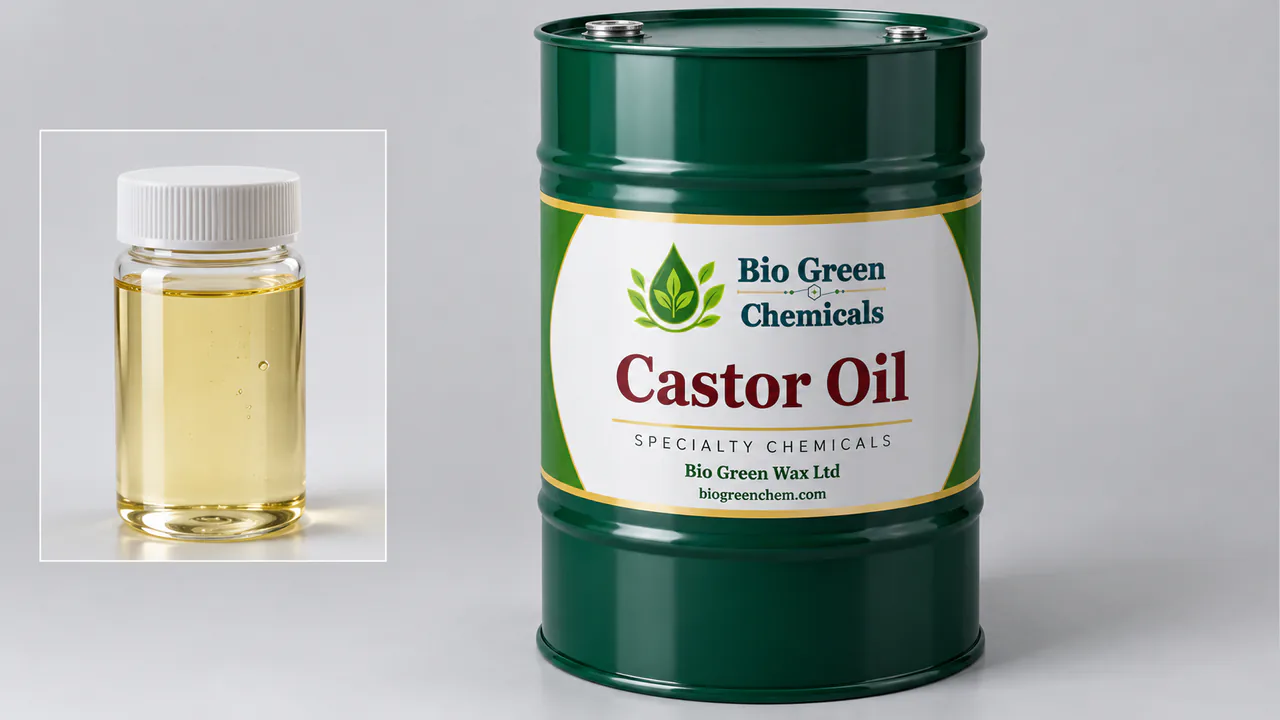 Castor Oil – Cosmetic & Personal Care product from Bio Green Chem