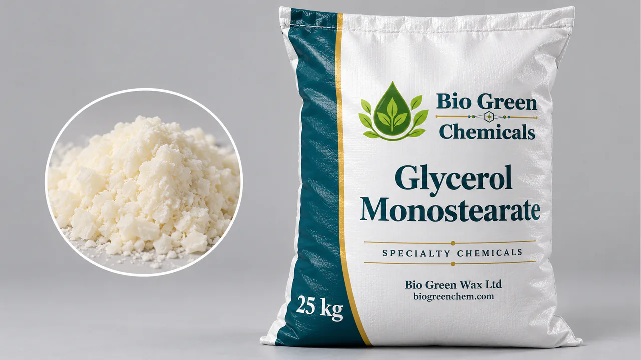 Glycerol Monostearate – Specialty chemicals product from Bio Green Chem