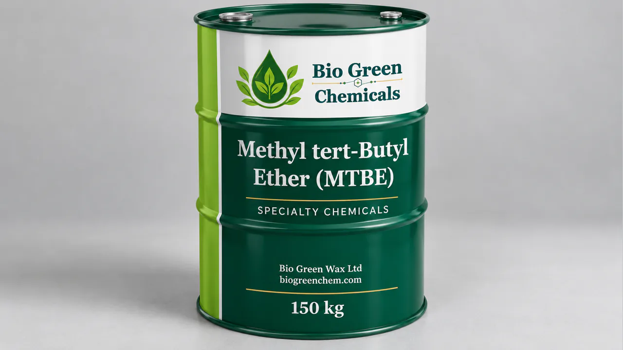 Methyl tert-Butyl Ether (MTBE) – Solvents product from Bio Green Chem