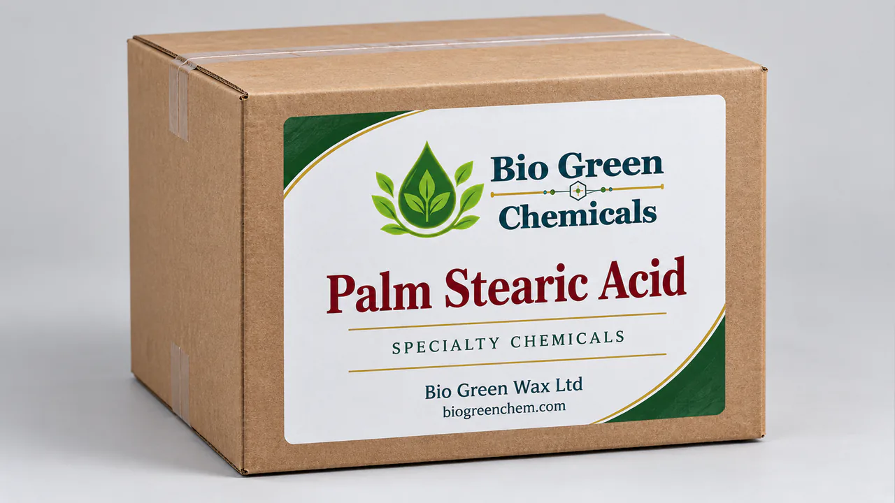 Palm Stearic Acid – Cosmetic & Personal Care product from Bio Green Chem