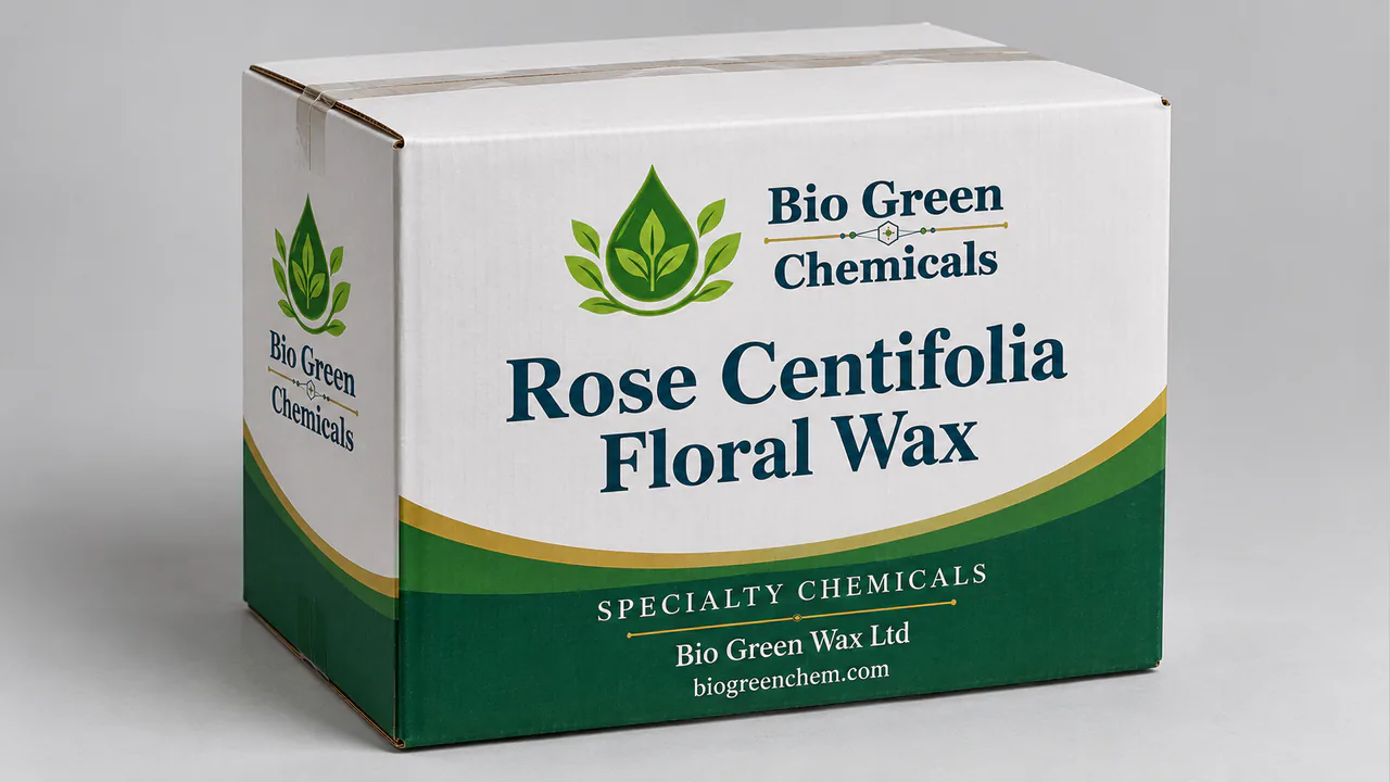 Rose Centifolia Floral Wax – Cosmetic & Personal Care product from Bio Green Chem