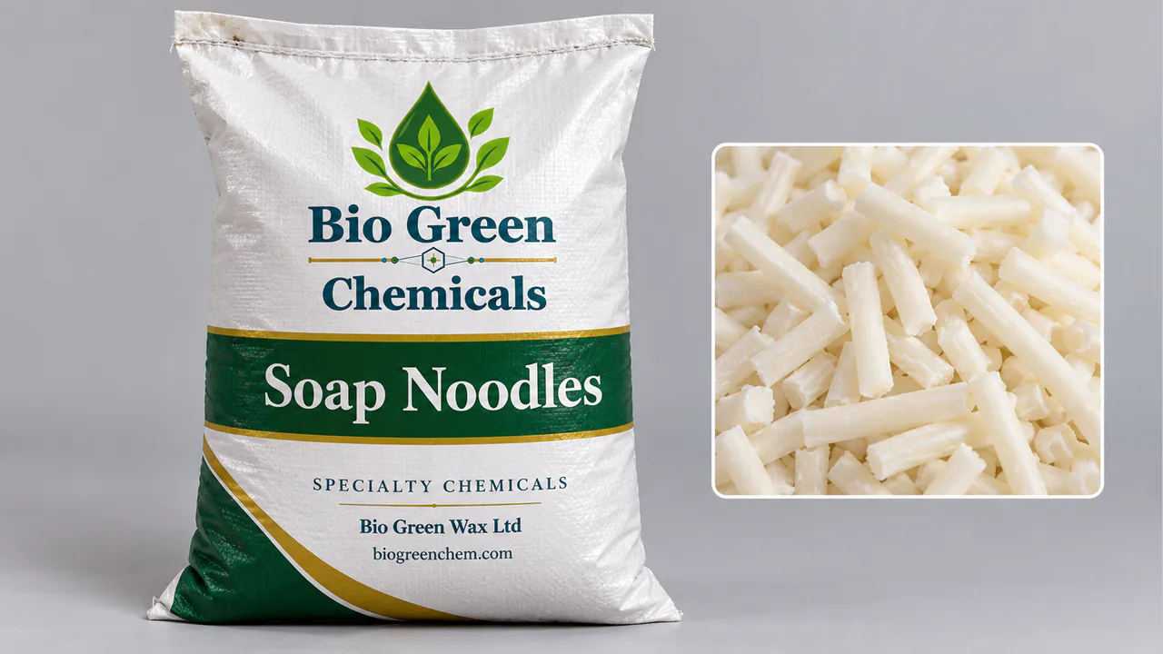 Soap Noodles – Cosmetic & Personal Care product from Bio Green Chem