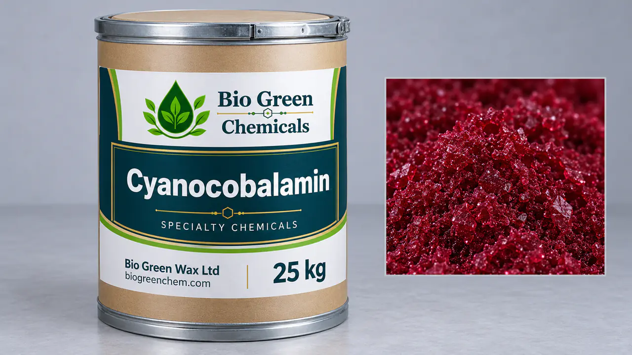 Cyanocobalamin – Specialty chemicals product from Bio Green Chem