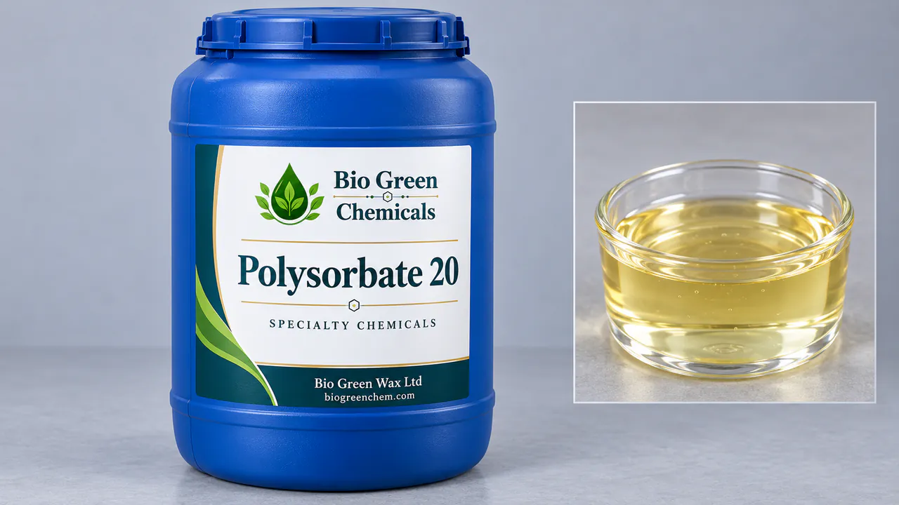 Polysorbate 20 – Cosmetic & Personal Care product from Bio Green Chem