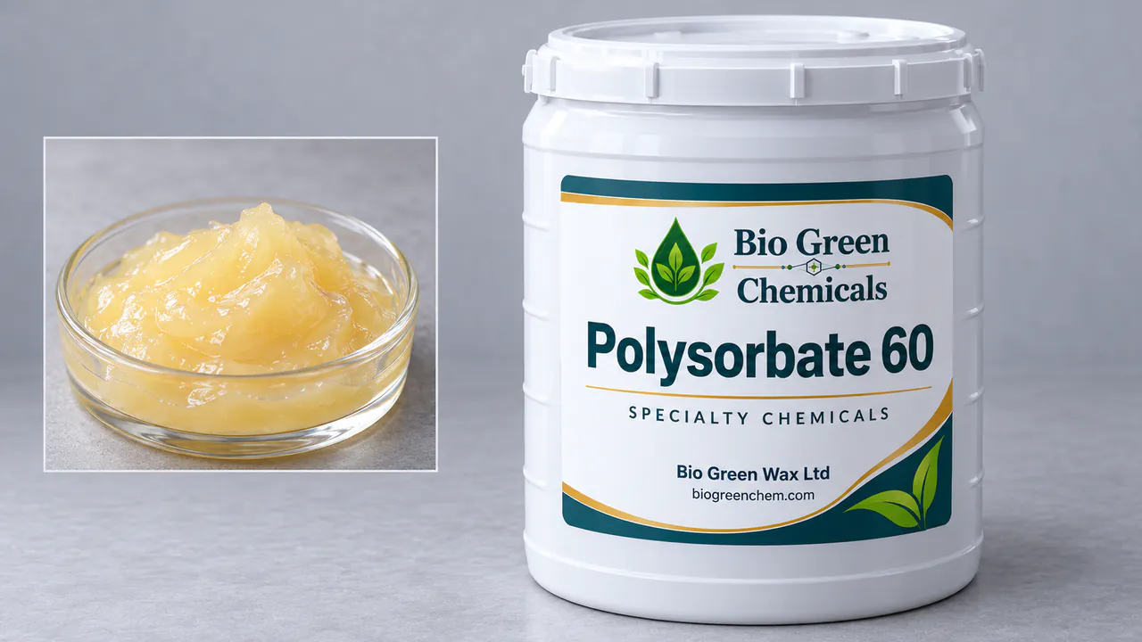 Polysorbate 60 – Cosmetic & Personal Care product from Bio Green Chem