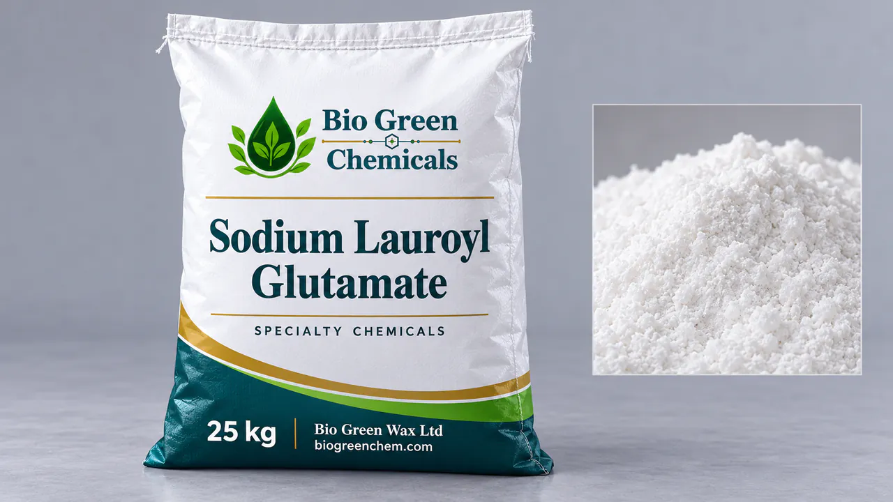 Sodium Lauroyl Glutamate – Cosmetic & Personal Care product from Bio Green Chem
