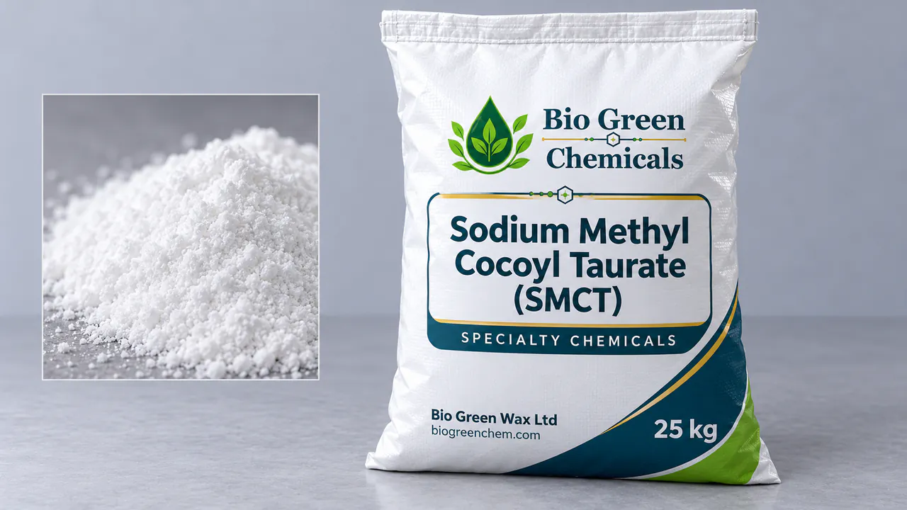 Sodium Methyl Cocoyl Taurate (SMCT) – Cosmetic & Personal Care product from Bio Green Chem