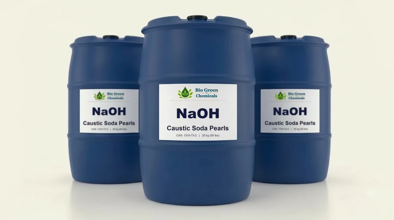 Caustic Soda Pearls — feedstock option for Cosmetic & Personal Care Ingredients