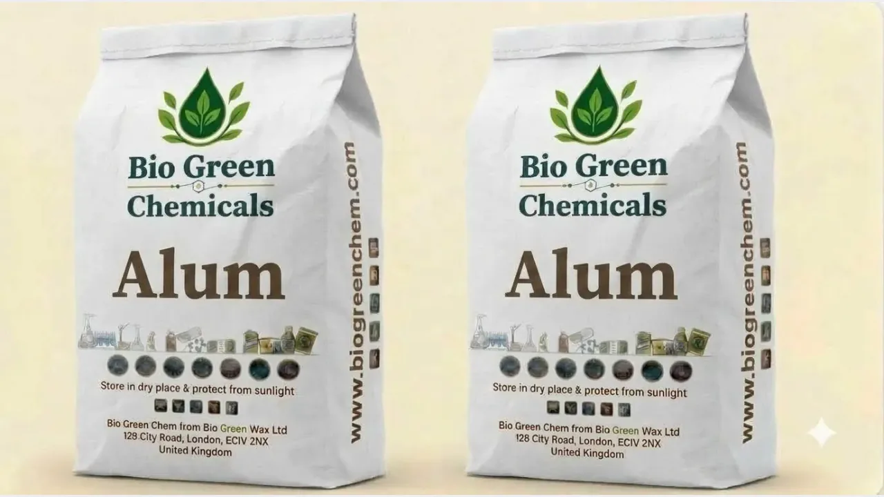 Alum – Sulfates & sulfites product from Bio Green Chem
