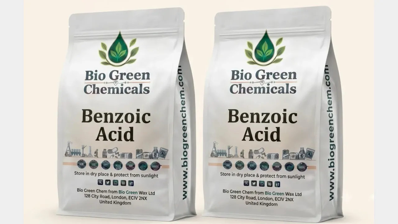 Benzoic Acid — feedstock option for Water & Effluent Treatment